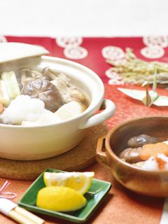 〈1月〉三種きのこの減塩みぞれ鍋柚子風味-レシピのメイン写真