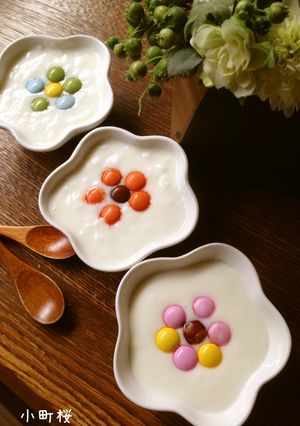 ヨーグルトアート❤️フラワー-レシピのメイン写真