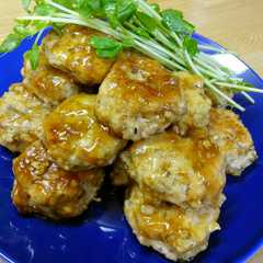 รูปของ きんぴらごぼうリメイク鶏つくね