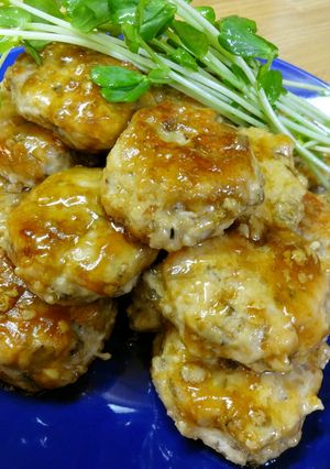 きんぴらごぼうリメイク鶏つくね-レシピのメイン写真