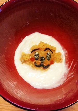 味噌汁でヨーグルトアート-レシピのメイン写真