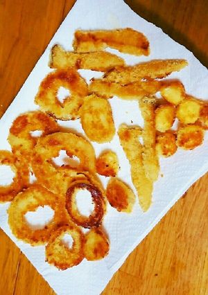 とろ➰りチーズ、エリンギフライオニオン-レシピのメイン写真