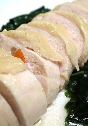 ヘルシオで簡単!胸肉のチキンロール-レシピのメイン写真