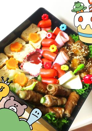 お重でお弁当♡-レシピのメイン写真