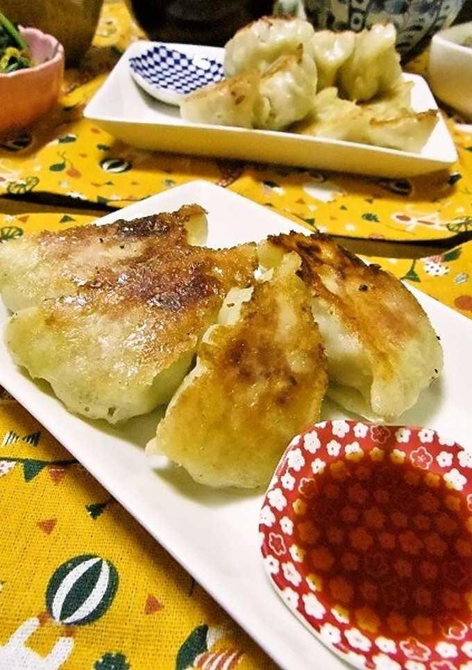 残ったとり皮で*皮から手作りギョーザ♪-レシピのメイン写真