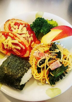 ガッツリ!!朝食ワンプレート part１-レシピのメイン写真