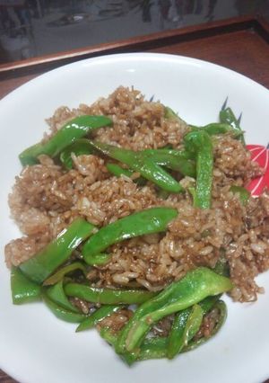 【主婦メシ】じゃことピーマンの炒飯-レシピのメイン写真