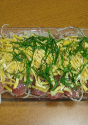 鯛とはまちの中華お刺身(*'-'*)-レシピのメイン写真