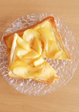【廃人レシピ】食パンでアップルパイ-レシピのメイン写真