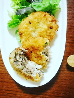 旬のブリで!ブリのなめろうカツ-レシピのメイン写真