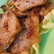 豚肉のヨーグルト味噌漬け焼き