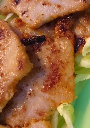 豚肉のヨーグルト味噌漬け焼き-レシピのメイン写真