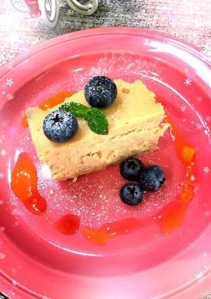 キャラメル風味★濃いチーズケーキ-レシピのメイン写真