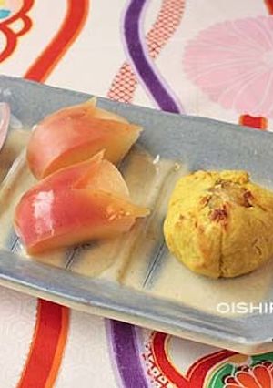 簡単おせち・焼き栗きんとん-レシピのメイン写真