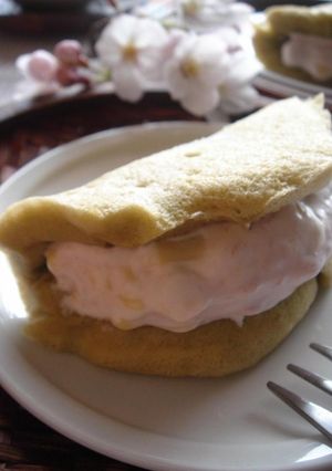 春色☆ふわっとオムレツパンケーキ-レシピのメイン写真