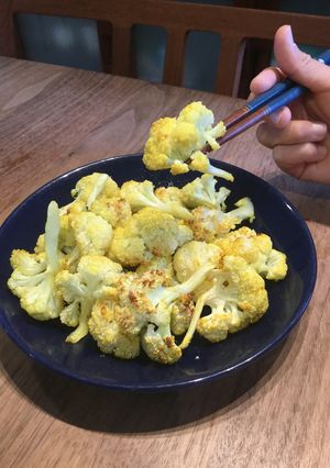 カリフラワーのグリル カレーチーズ味-レシピのメイン写真