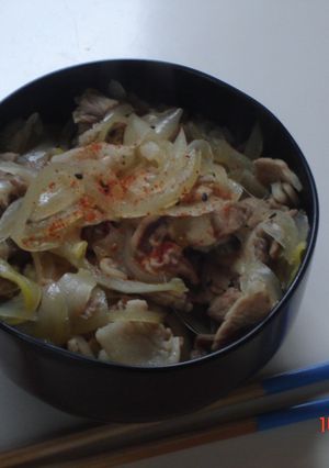 さっぱり♪豚丼-レシピのメイン写真