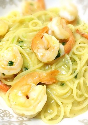 中華風えびのシャンタンパスタ-レシピのメイン写真