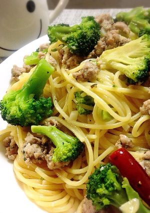 自家製ソーセージとブロッコリーのパスタ♪-レシピのメイン写真