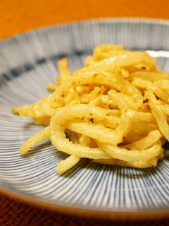 スパイスの香り漂う大根皮のカレー和え-レシピのメイン写真