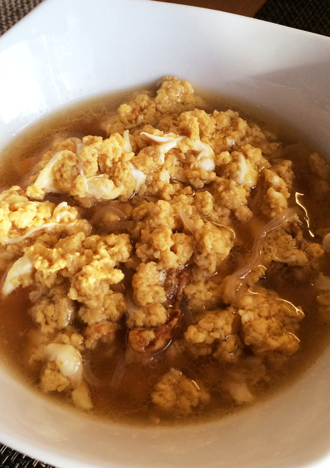 節約牛丼の汁活用！ご飯のお供に！卵そぼろ-レシピのメイン写真