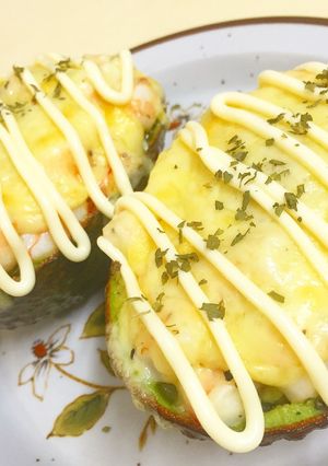 エビとアボカドのオーブン焼き-レシピのメイン写真