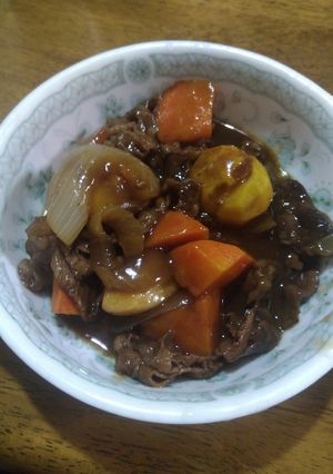 秋のごちそう♡栗と牛肉の赤ワインビーフシチュー-レシピのメイン写真