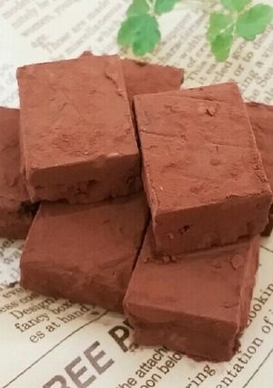 バレンタイン❤️簡単すぎる生チョコ♪-レシピのメイン写真