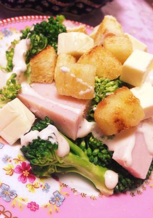 クルトン(^○^)簡単。サラダにぴったり-レシピのメイン写真