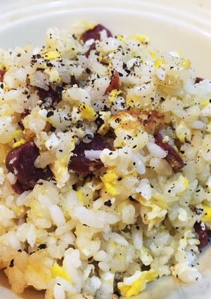 簡単サラミ炒飯-レシピのメイン写真