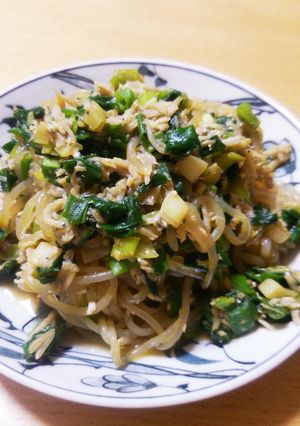 ヘルシー＊糸こんにゃくで和風パスタ-レシピのメイン写真