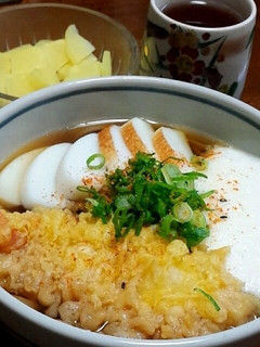 年越し蕎麦♪海老天とろろ蕎麦-レシピのメイン写真