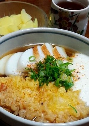 年越し蕎麦♪海老天とろろ蕎麦-レシピのメイン写真