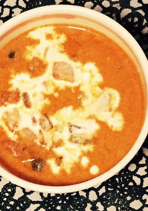 トマト缶使い切りで豆乳蟹クリームスープ-レシピのメイン写真