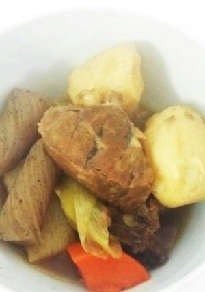 ＋長いもでうま♪ごろごろ牛肉の芋煮-レシピのメイン写真