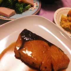 รูปของ つやつや！ブリの照り焼き