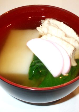 簡単お雑煮♪しょうゆ味お正月のおもてなし-レシピのメイン写真