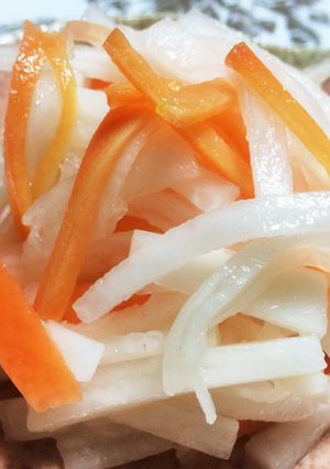簡単♡食べやすい♡サラダ風洋風なます-レシピのメイン写真
