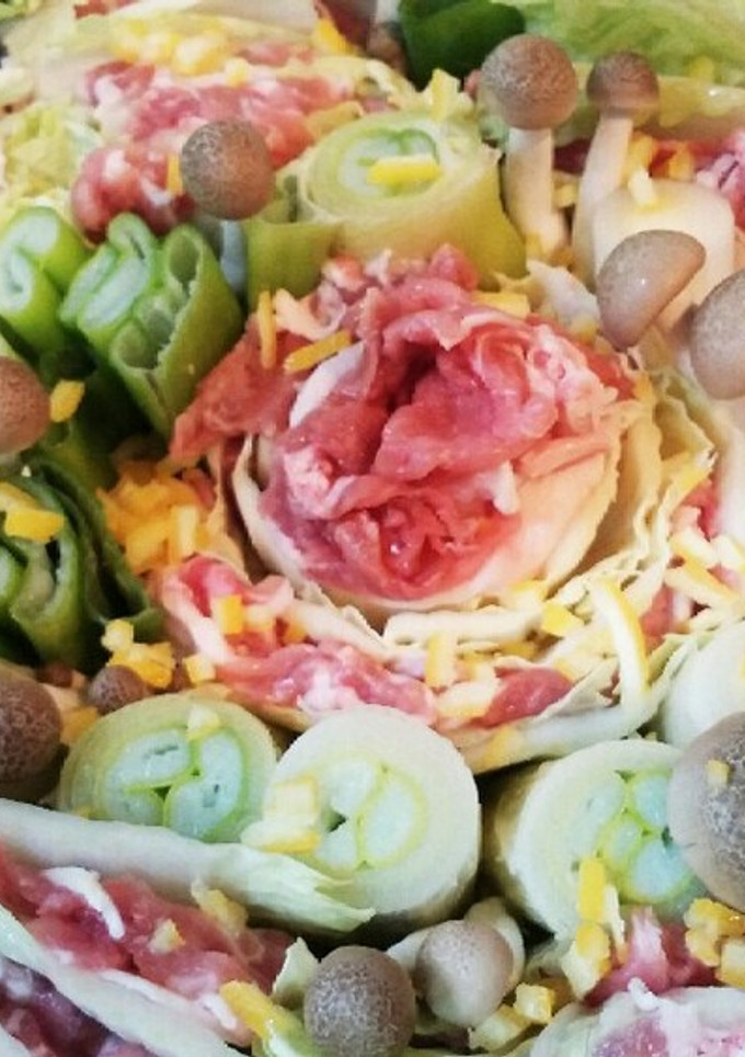 白菜と豚肉の重ね蒸し煮-レシピのメイン写真