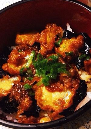 唐揚げとりめし丼-レシピのメイン写真