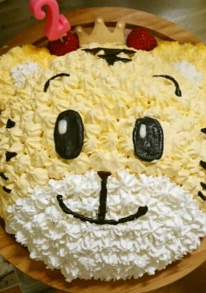 しまじろうの3Dキャラケーキ-レシピのメイン写真