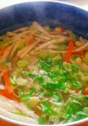 野菜春雨スープ-レシピのメイン写真