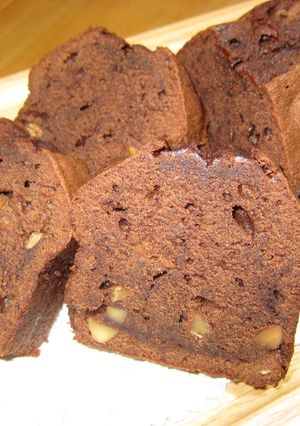 贅沢チョコのパウンドケーキ！-レシピのメイン写真