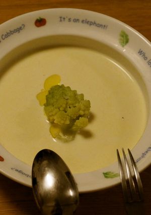 ロマネスコの和風スープ-レシピのメイン写真