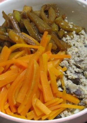 おから丼野菜のせ-レシピのメイン写真