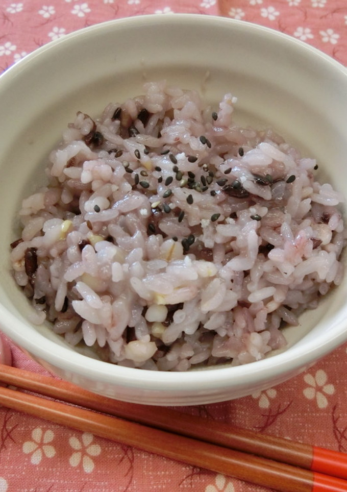 切り餅で簡単!お赤飯風おこわ-レシピのメイン写真