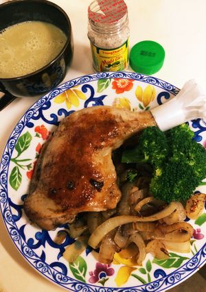 骨つき鳥を簡単に火を通しカリッとさせる-レシピのメイン写真