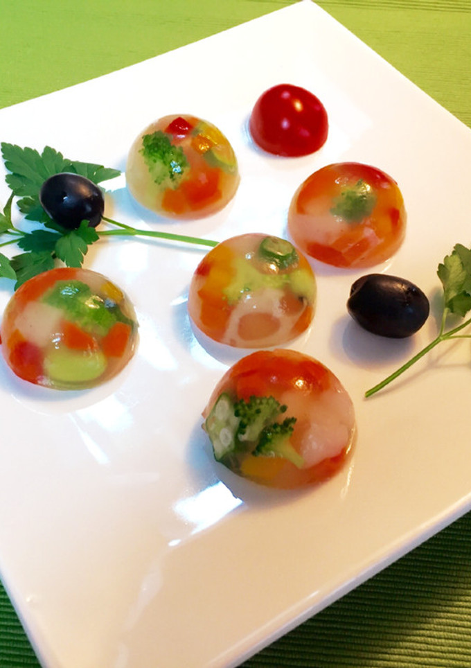 たこ焼き器で簡単可愛い＊野菜のテリーヌ＊-レシピのメイン写真