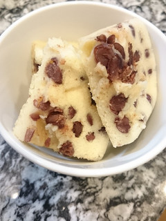 レンジでおやつ!あずき蒸しパン-レシピのメイン写真