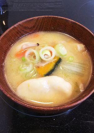 ヘルパーさんの~もちもちだんご汁-レシピのメイン写真